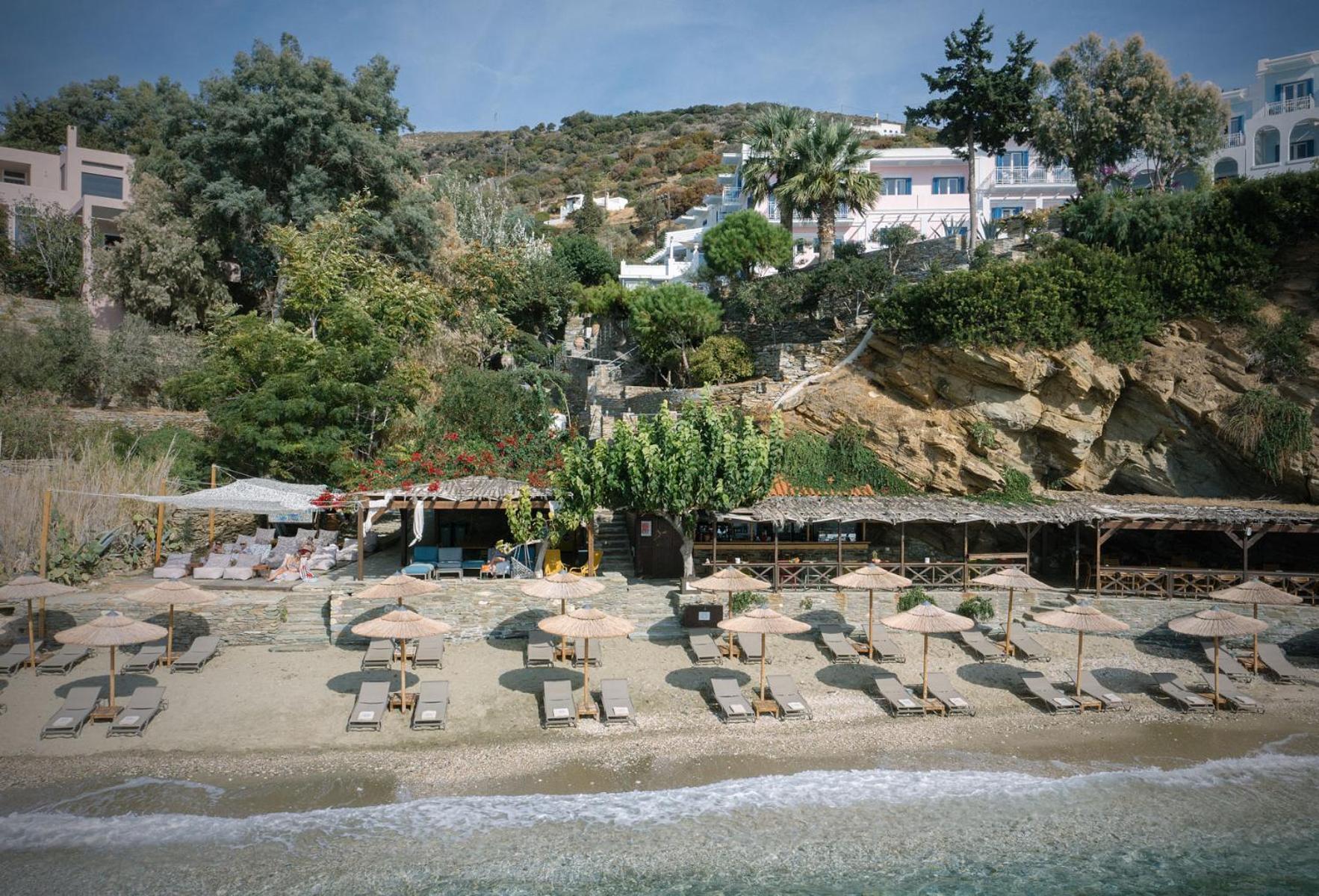Aneroussa Beach Hotel Batsíon Exterior foto